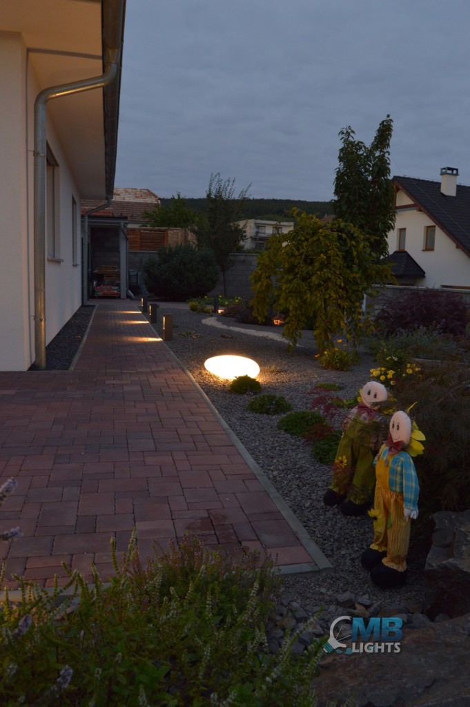 LED osvetlenie záhrada